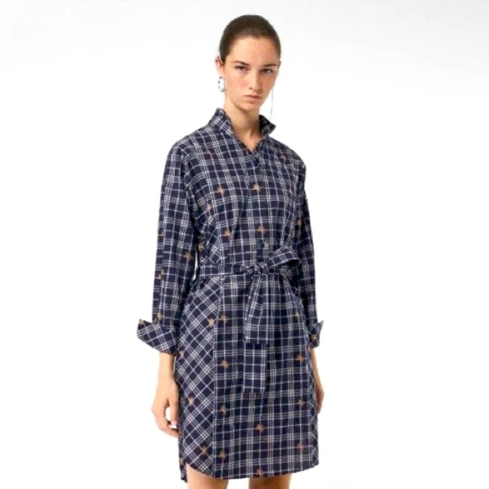 Authentic Burberry Malini Dress Navy